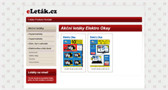 Desktop Screenshot of okay.eletak.cz