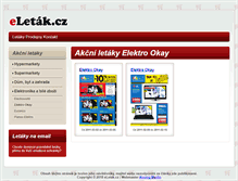 Tablet Screenshot of okay.eletak.cz